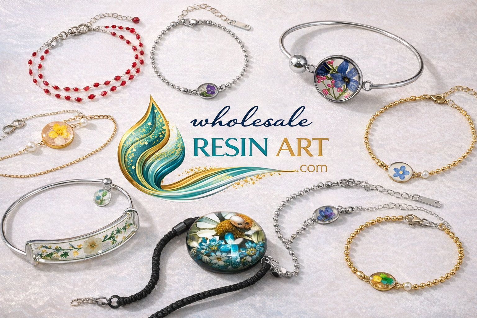 Statement resin earrings